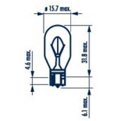 Lemputė W16W